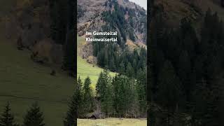 Im Gemsteltal Kleinwalsertal Österreich 🇦🇹 mountains outdoor [upl. by Assyn255]