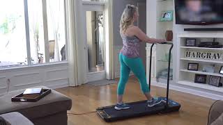 FITNATION Slimline Pro Walking Treadmill on QVC [upl. by Ardnoel]