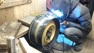 How to made wide custom wheels by yourself [upl. by Genni]