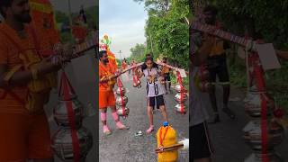 Haridwar paidal kavad Yatra  masoom Sharma song  newsong shortvideo shorts status [upl. by Argyle]