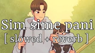 Simsime Pani Ma  slowed  reverb   Rekha Shah  Nepali Lofi [upl. by Sholom]