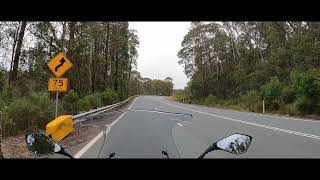 Greenwell Point Turpentine Rd Braidwood Kings Hwy to Batemans Bay [upl. by Lerak424]