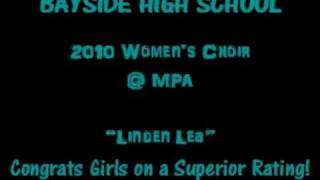 Linden Lea Performed by the 20092010 BHS Bel Canto Womens Choir [upl. by Luciano]