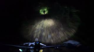 Night riding Yearsley woods mtb trails ebike [upl. by Conger516]