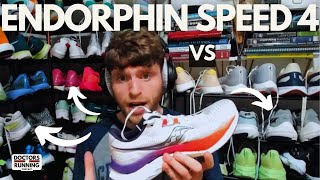 Saucony Endorphin Speed 4 vs EVERYTHING Best Hoka Racer Olympic Trials Thoughts  This or That [upl. by Callie]