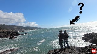 SHORE FISHING the California Coast for Rockfish [upl. by Vernier841]