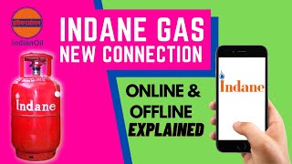 Indane Gas New Connection How to Apply Indane  Online amp Offline Explained [upl. by Aennil]