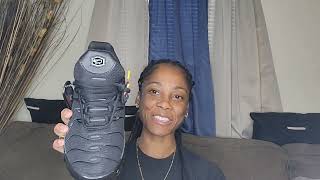 Review Dhgate Triple Black Nike Air Max Plus [upl. by Enirhtak]