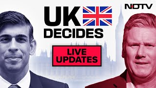 UK Elections LIVE Labour Sweeps UK Polls In Historic Mandate Rishi Sunak Concedes Defeat [upl. by Ayanej]