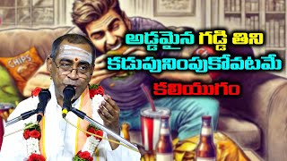 అడ్డమైన గడ్డి తిని కడుపునింపుకోవటమే కలియుగం srinyavlogs [upl. by Nnyltak]