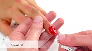 Gelish Step By Step  Removal [upl. by Hsepid512]