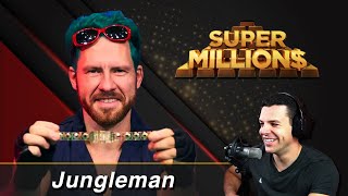 Super High Roller Poker FINAL TABLE with Jungleman amp Kevin Martin [upl. by Adianes]