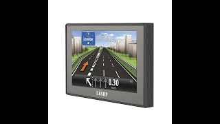 LESHP 5 Inch Car GPS Navigation Sat Nav [upl. by Dunning]