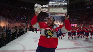 The 2024 Stanley Cup Final in 19 Languages  top highlights from Panthers vs Oilers series [upl. by Etireugram102]