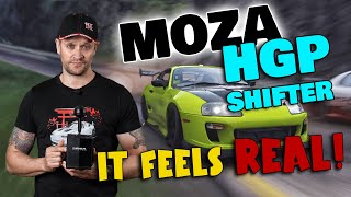 MOZA HGP Shifter Review Best HPattern Shifter for the price [upl. by Lyrehs]