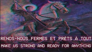 Fier Chevalier  French soldier song about Saint George  Lyrics [upl. by Coward]