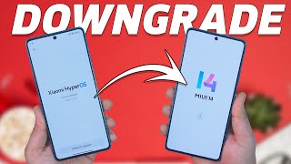 Go back to MIUI 14 Downgrade HyperOS Goodbye HyperOS [upl. by Lorrad]