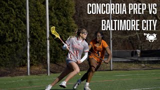 Highlights Concordia Prep vs Baltimore City [upl. by Eido]