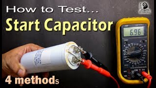 How to Test Motor Start and Motor Run AC Capacitor of ac fan and compressor [upl. by Geraint]