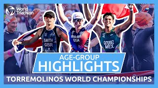 Highlights  2024 World Triathlon AgeGroup Championships TorremolinosAndalucia [upl. by Arty]