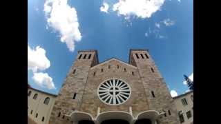 Igreja Matriz de Dourados  MS  Praça Antonio João [upl. by Ailekat]