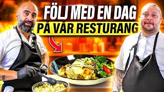 FÖLJ MED EN DAG PÅ VÅR RESTAURANG [upl. by Aruasi429]