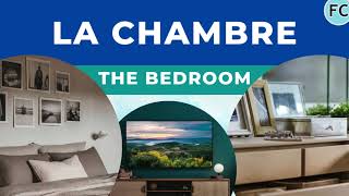 La chambre French Bedroom Vocabulary bedroom frenchvocabulary [upl. by Dunning]