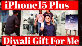 iPhone 15 Plus finaly Diwali per le liyaDiwali gift for meexploringtheindia [upl. by Yesnyl813]