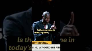 quotDikembe Mutombo Claims Jordan Managed Just One Dunk Against His Numerous Blocksquot shorts [upl. by Meridith]