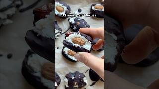 TRY THIS HEALTHY ALMOND JOY 👀😋 foodasmr healthyrecipes healthydessert [upl. by Henricks]