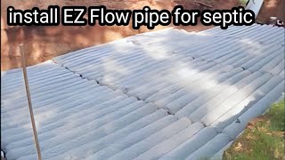 Septic Mound System Installation with EZflow by Infiltrator  Installing EZflow Drainfield  USA [upl. by Lehte222]