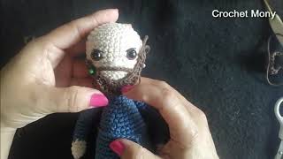 Como Tejer Barba y Bigote para Amigurumis [upl. by Mario]