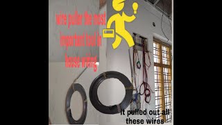 housewiringtool Wire puller important tool for house wiring [upl. by Aisekal]