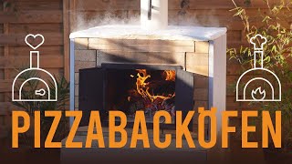 Pizzabacköfen  DIY Holzbackofen aus Schamotte bauen [upl. by Nnairrehs]