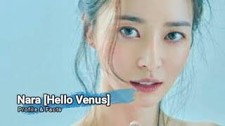 Hello Venus Nara Profile and Facts KPOP [upl. by Coh]