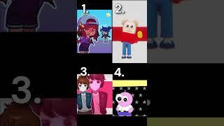 swerve and a dip Gacha vs TwiddleFinger vs Roblox vs Smiling Friends [upl. by Ariane]