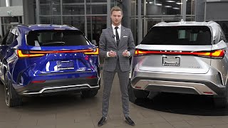 2024 Lexus RX vs NX  Whats Better Cargo Space Comparison and More [upl. by Helli]