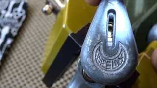 412 Wise Padlock Picked Weird little lock [upl. by Emili]