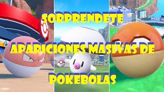 SORPRENDENTES APARICIONES MASIVAS DE POKEBOLAS [upl. by Chip324]