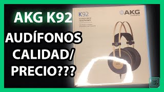 🎧LOS MEJORES AUDÍFONOS CALIDADPRECIO l Unboxing AKG K92 [upl. by Levison269]