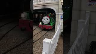 Percy the elf  Christmas Percy Thomas and Friends at Thomas Land Drayton Manor [upl. by Bocyaj406]