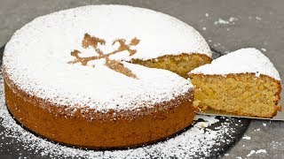 Spanish Almond Cake  Tarta de Santiago [upl. by Zrike980]