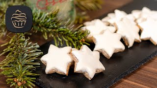 Zimtsterne backen ⭐  Saftig amp Weich  Glutenfrei  Weihnachtsplätzchen Rezept [upl. by Atterys926]