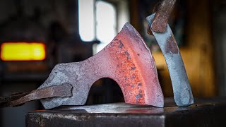 Forging a Bearded Axe A StepbyStep Guide [upl. by Laamaj751]