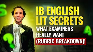 IB English Lit Secrets What Examiners Really Want Rubric Breakdown [upl. by Tyler]