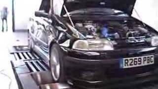 Punto GT Turbo Dyno Run [upl. by Shantha288]