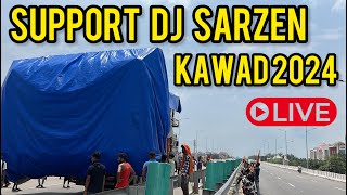 DJ Sarzen Location Change in Haridwar Kawad Yatra 2024 [upl. by Deeanne]