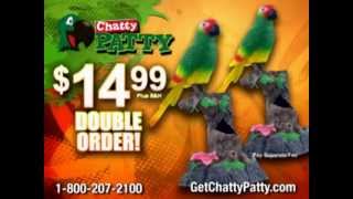 Chatty Patty Infomercial Sells a Fake Parrot [upl. by Raamal344]