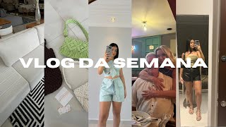 weekly vlog ♡ compramos o sofá rotina comprinhas biquinis novos maquia e fala etc [upl. by Auoz]