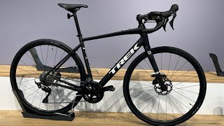 Trek Domane AL 5 Matte Black 2024 Rennrad Roadbike Gravelbike Overview New Shimano 105 12 fach [upl. by Kendall]